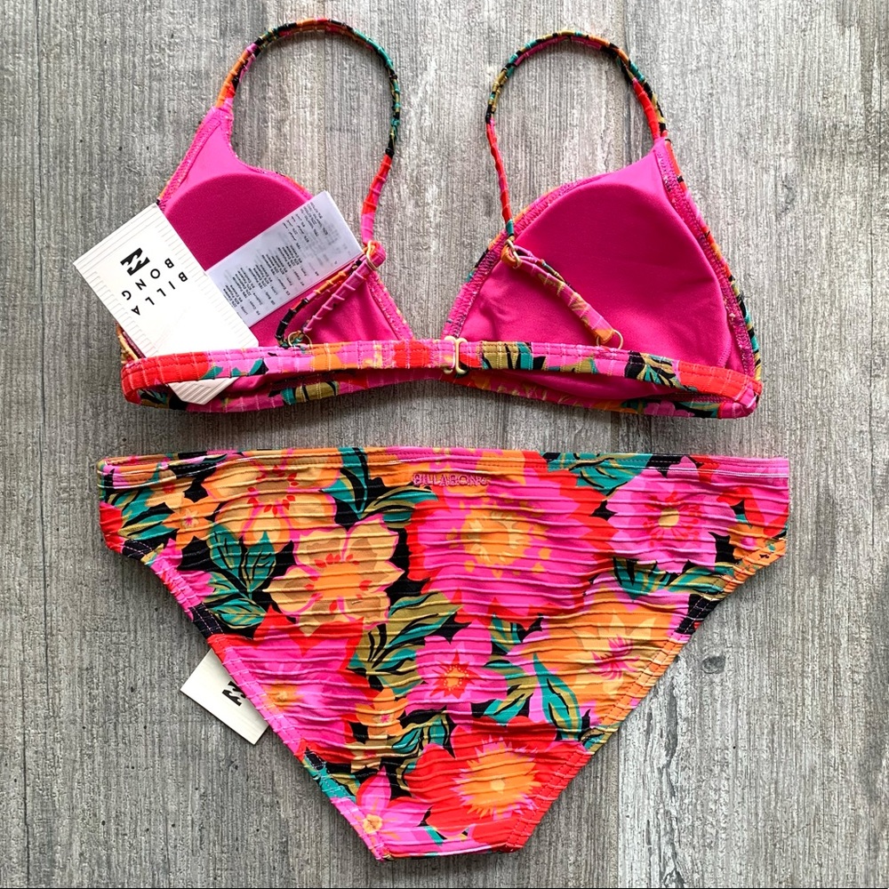 ๐ฅ๐ฅBILLABONG - FEEL THE GROOVE CECI TRIANGLE LOWRIDER BIKINI SET๐ฅ๐ฅ - Picture 7 of 10